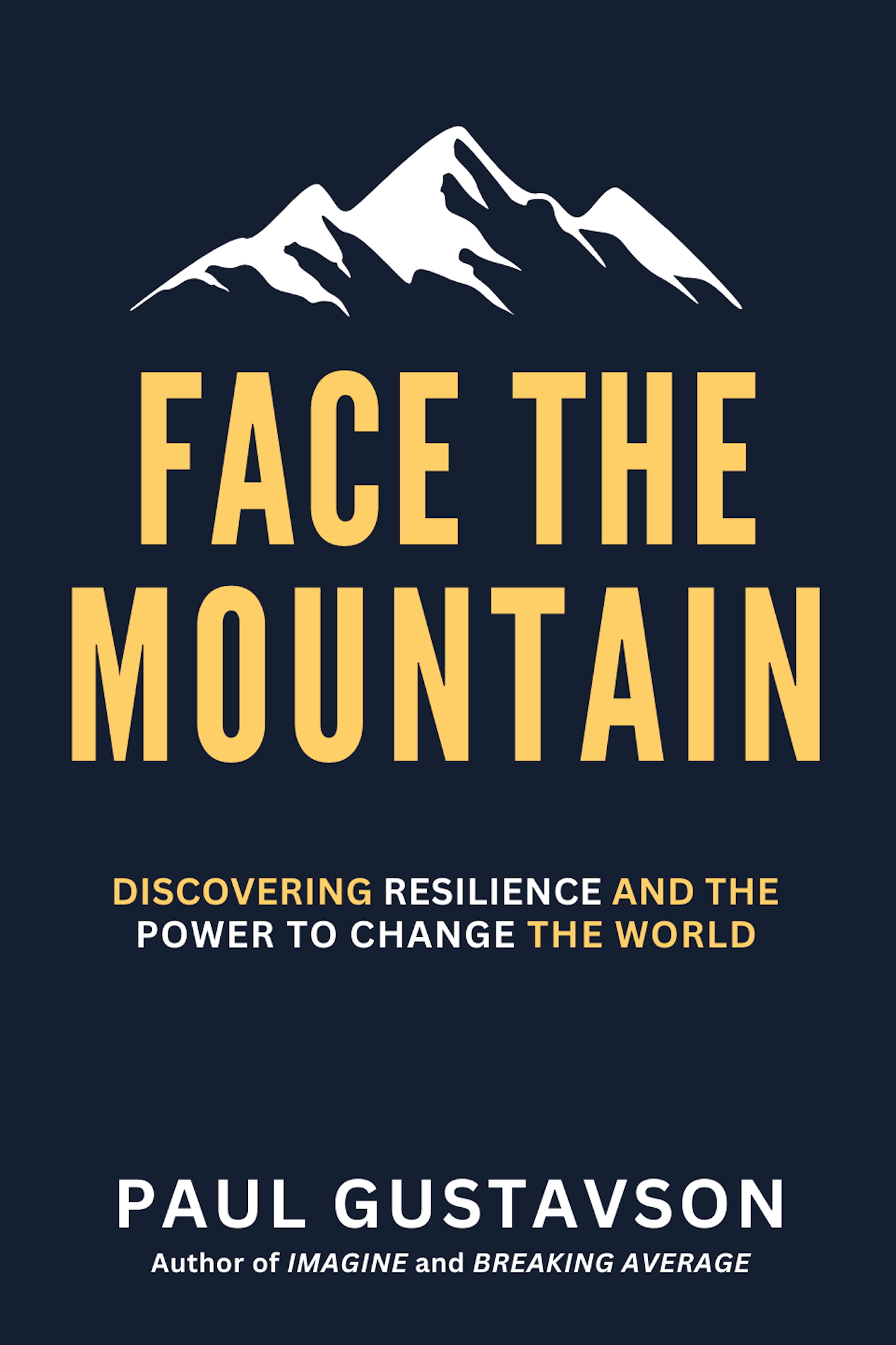Face the Mountain book cover by Paul Gustavson