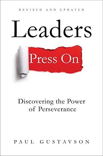 Leaders Press On book cover by Paul Gustavson